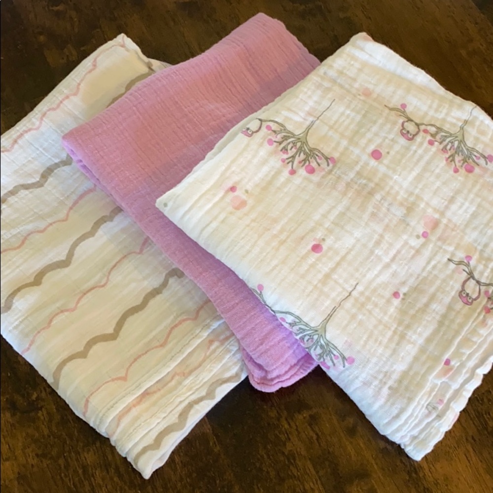 Aden and Anais Swaddle Blankets